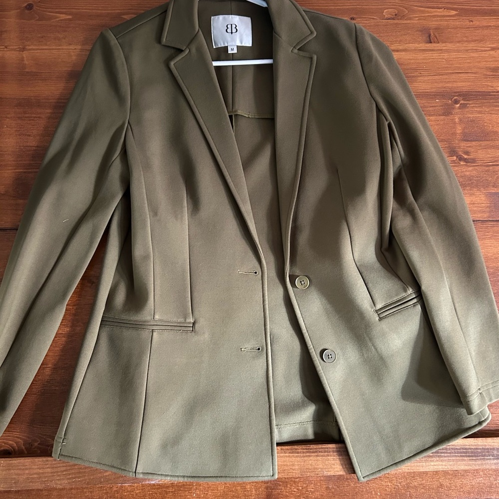 Betabrand Olive Women's Blazer